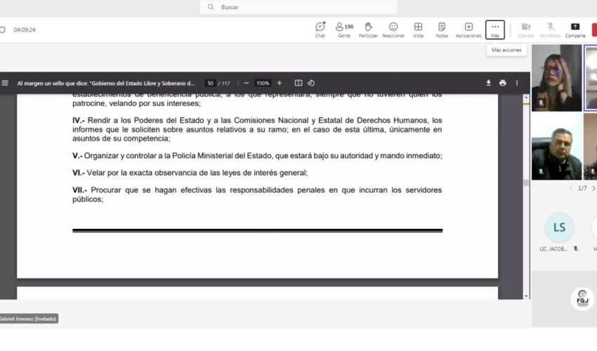 FISCALÍA GENERAL DE JUSTICIA.  COMUNICACIÓN SOCIAL.    FGJE-039-2024