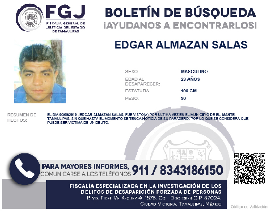 Boletin de busqueda Edgar