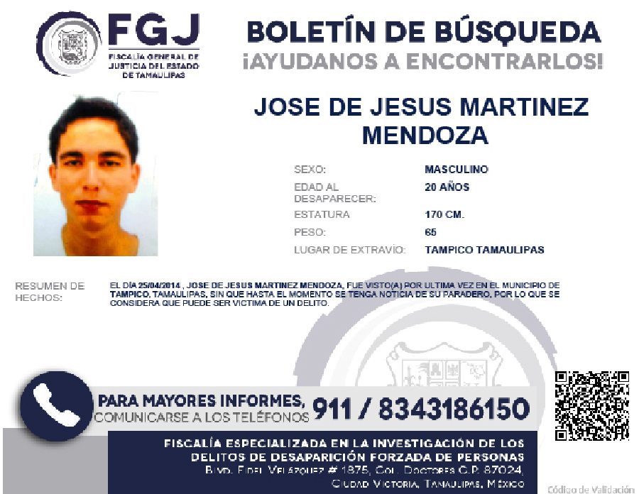 Boletín de Jose Martinez