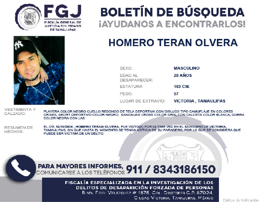 Boletín de Búsqueda Homero