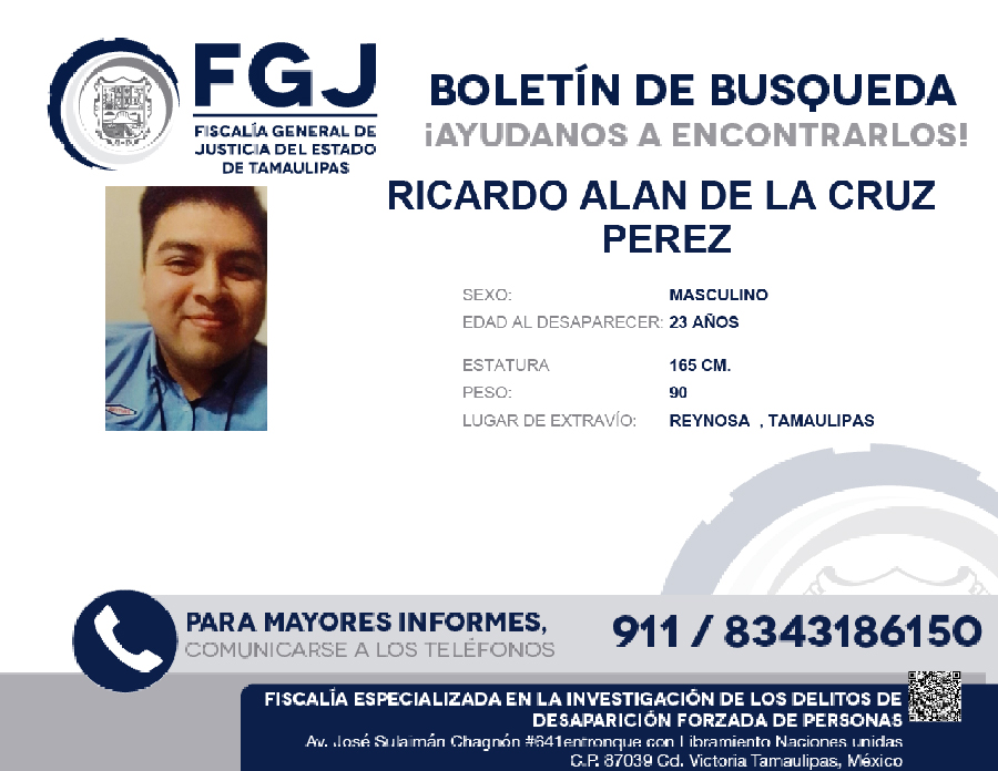 Boletín de Búsqueda Ricardo