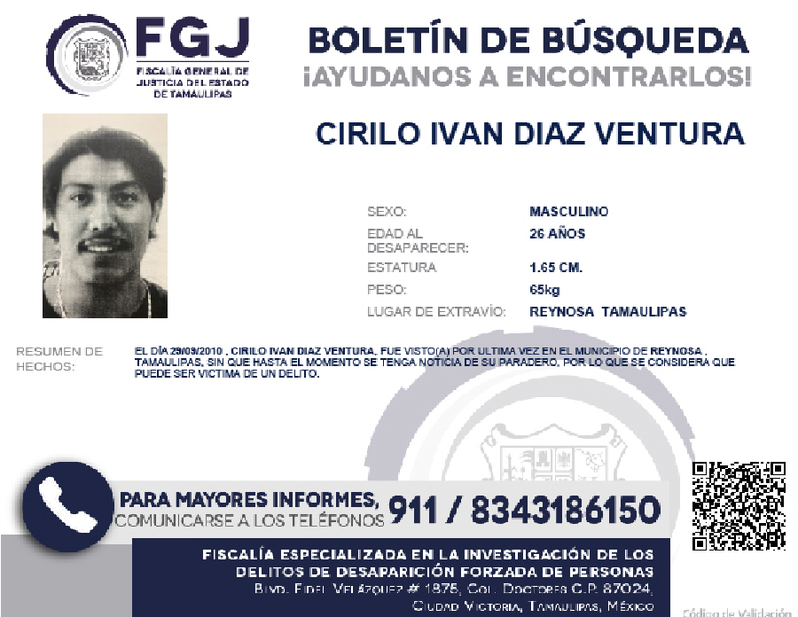 Boletín de Búsqueda Cirilo