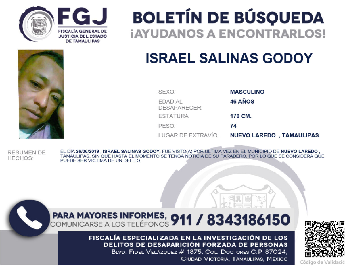 Boletín de Búsqueda Israel