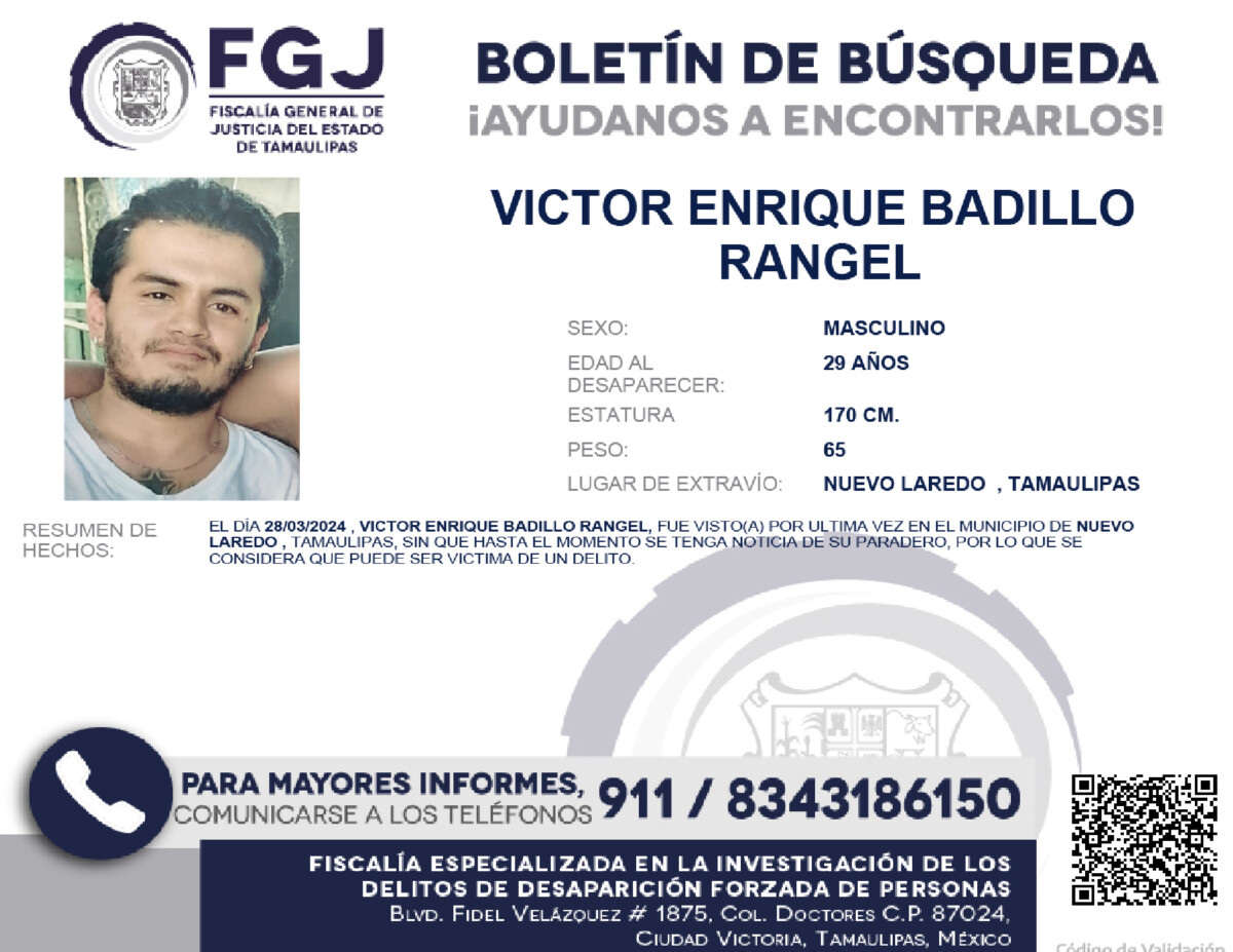 Boletín Victor Enrique